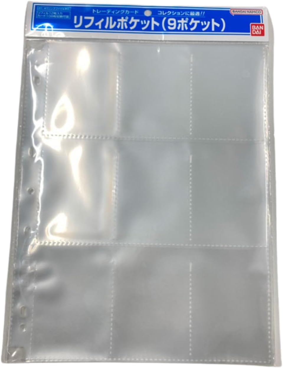 Bandai 9 pocket sheet include 12
