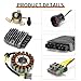 Stator & Rectifier & Starter Relay Gasket Compatible with Polaris Ranger 800 RZR 4 S 800 2011-2017