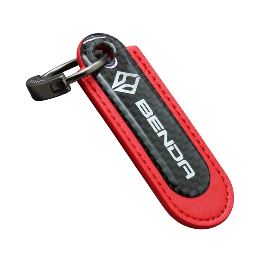 Porte-clés moto en cuir anti-rayure réservoir Benda en microfibre souple durable