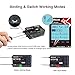 Radiolink R7FG 7 Channel Gyro Receiver 2.4GHz Integrated Telemetry Long Range Control for RC Car Boat Compatible Radiolink Transmitter RC6GS V3/RC6GS V2/RC6GS/RC4GS V3/RC4GS V2/RC4GS(2 Pcs)