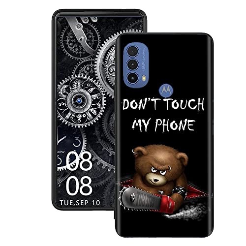 EuoDuo Cover Gel Nera per Motorola E20 / E30 / E40...