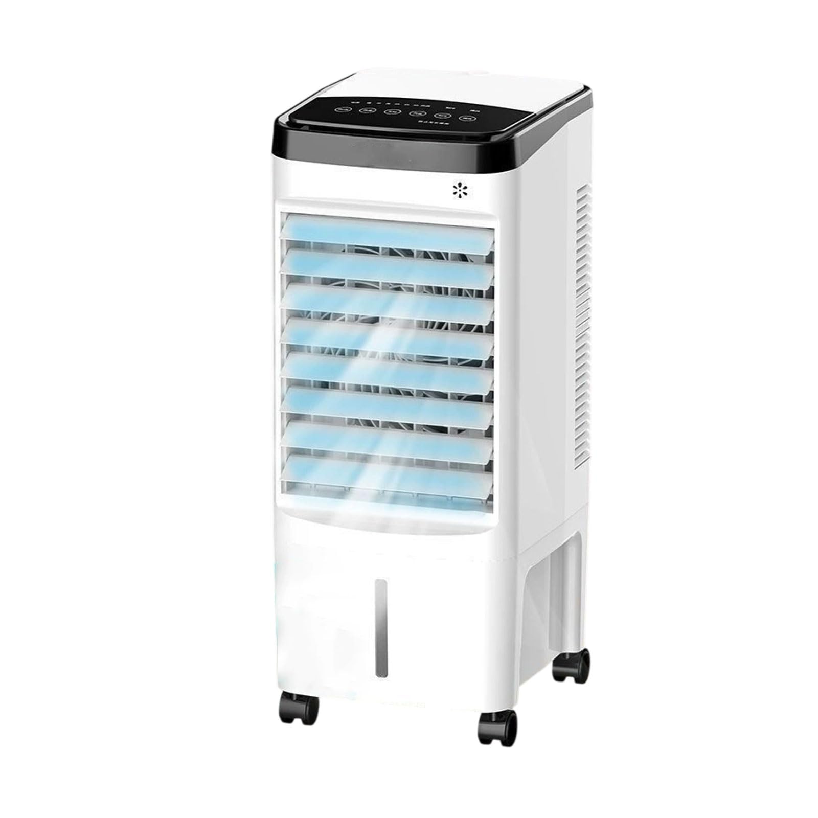 Ventilateur climatisation contre l'air sec et la chaleur avec double réservoir d'eau