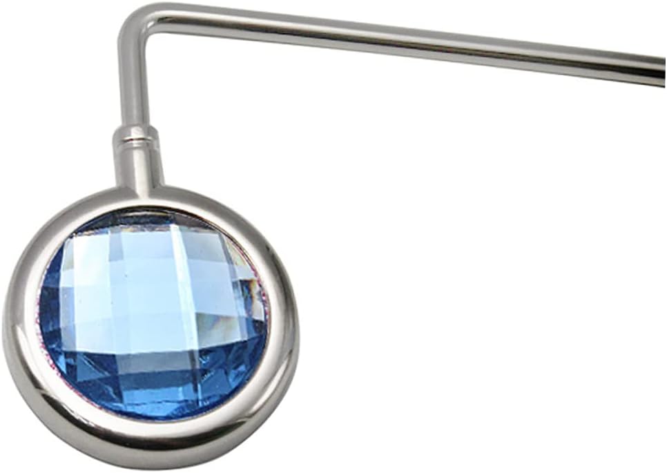 2pcs Alloy Bag Hooks for Table Handbag Hangers No-Slip Base Pouch Holders Backpack Hooks Accessories for Home
