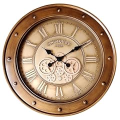 Ddysins 24 " Wall Clock with Real Moving Gears, Large Vintage Industrial Steampunk Decor Wall Ddysins 24 " Wall Clock with Real Moving Gears, Large Vintage Industrial Steampunk Decor Wall item