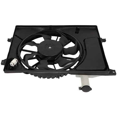 Miniatura 5 de SCITOO Ventilador de refrigeración de radiador 621-528 622580 compatible para 2011-2013 para Hyundai Elantra 2013-2015 para Hyundai para Elantra GT