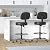 Boss Office Products B16245-BK Be Well Medical Spa Drafting Stool with Back, Black