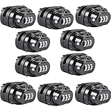 Teenidea Universal Combination Gun Trigger Lock - Password Combination Gun Lock Fits Pistols Rifles Shotguns,10pcs