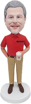 Custom bobblehead,Handmade Customized Bobble Heads for Adults from Picture, Customize Statue Figurine of People for Gift,Custom Made Figurines of People from Photo