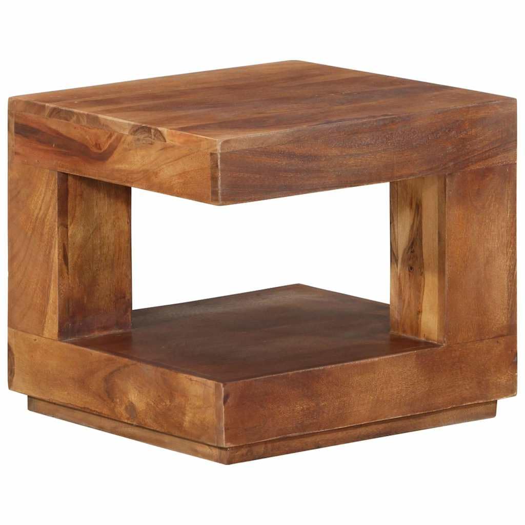 Table basse en bois d'acacia massif pour vos moments de détente dans le salon