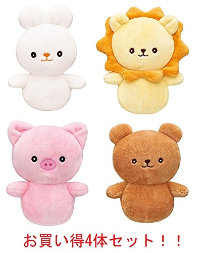 Amazon.co.jp: しあわせ触感のどうぶつさん マイミルク 4体セット 