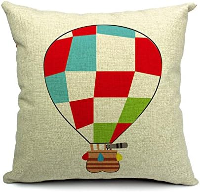 Loveria The Cartoon Balloon Design Office Cotton And Linen Pillow For Back Cushion Sofa