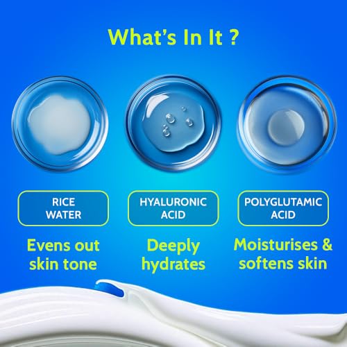 Image of Chemist at Play Hydrating Body Lotion with Rice Water & Hyaluronic Acid for Deep Moisturization | All Skin Type | Hydrate Dry and Flaky Skin | Vegan & Cruelty-Free | 200 ml