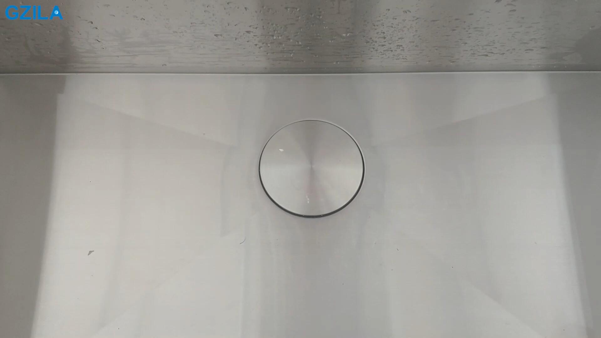 Kit ensamblaje colador lavabo cocina acero inoxidable miniatura 7