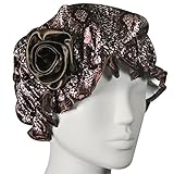 Kella Milla Stylish Satin Shower Cap - Snake Skin