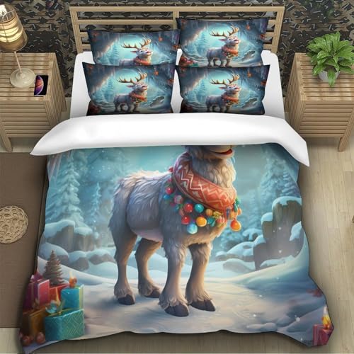 Housse de couette microfibre de qualité supérieure décor mouette - 5