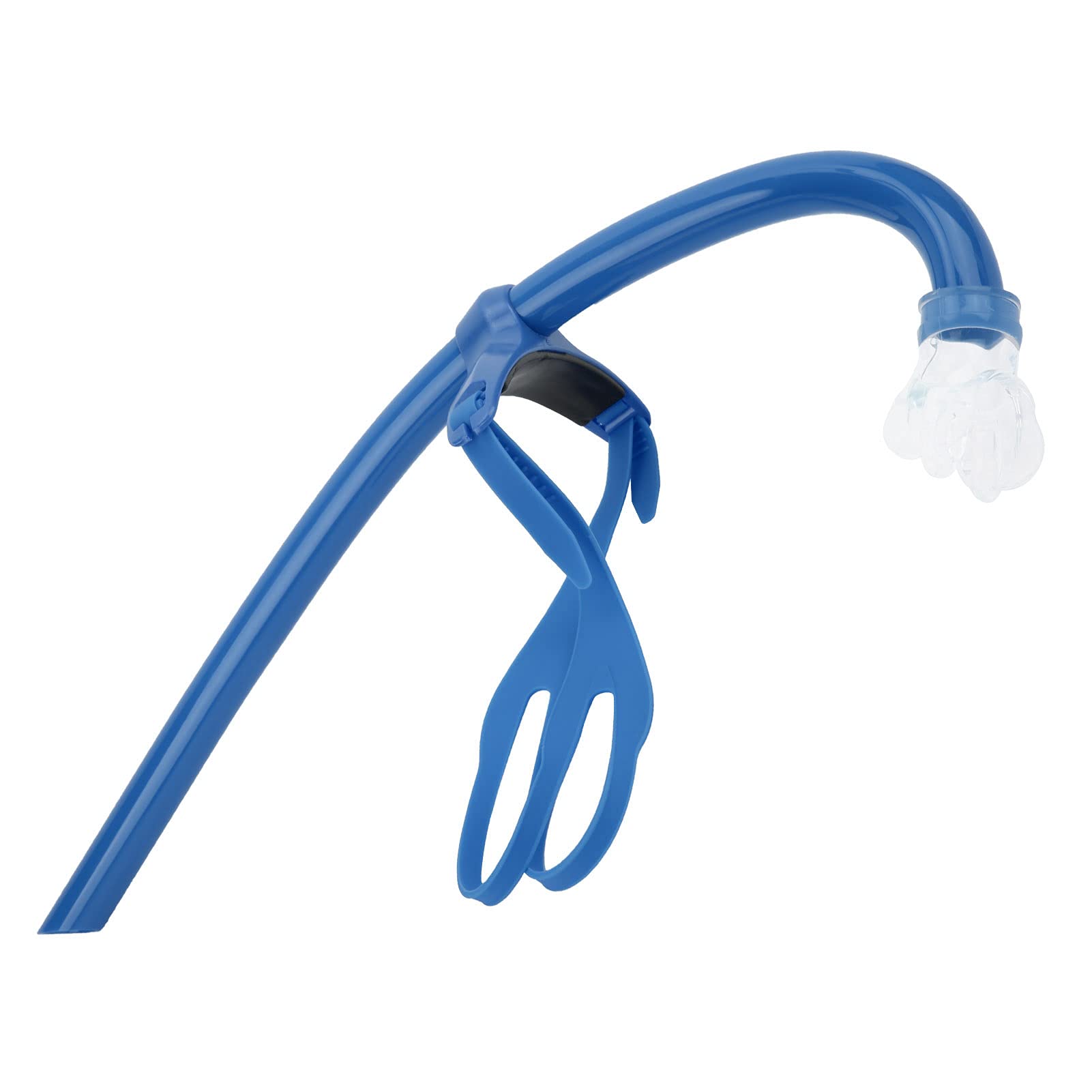 POENVFPO Snorkel Gear, Front Mounted Swim Snorkel Set with Silicone Mouthpiece for Lap Swimming, Swimmer Training Diving (1)