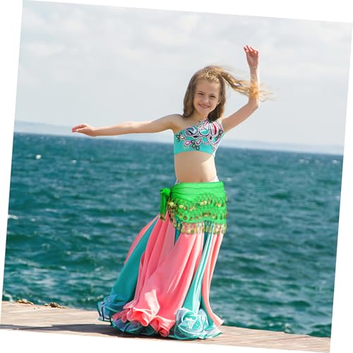 Skirt Cinto De Pirata De Balé Lenços De Dança De Dança Do Ventre Lenço De Pescoço Para Mulheres Quad