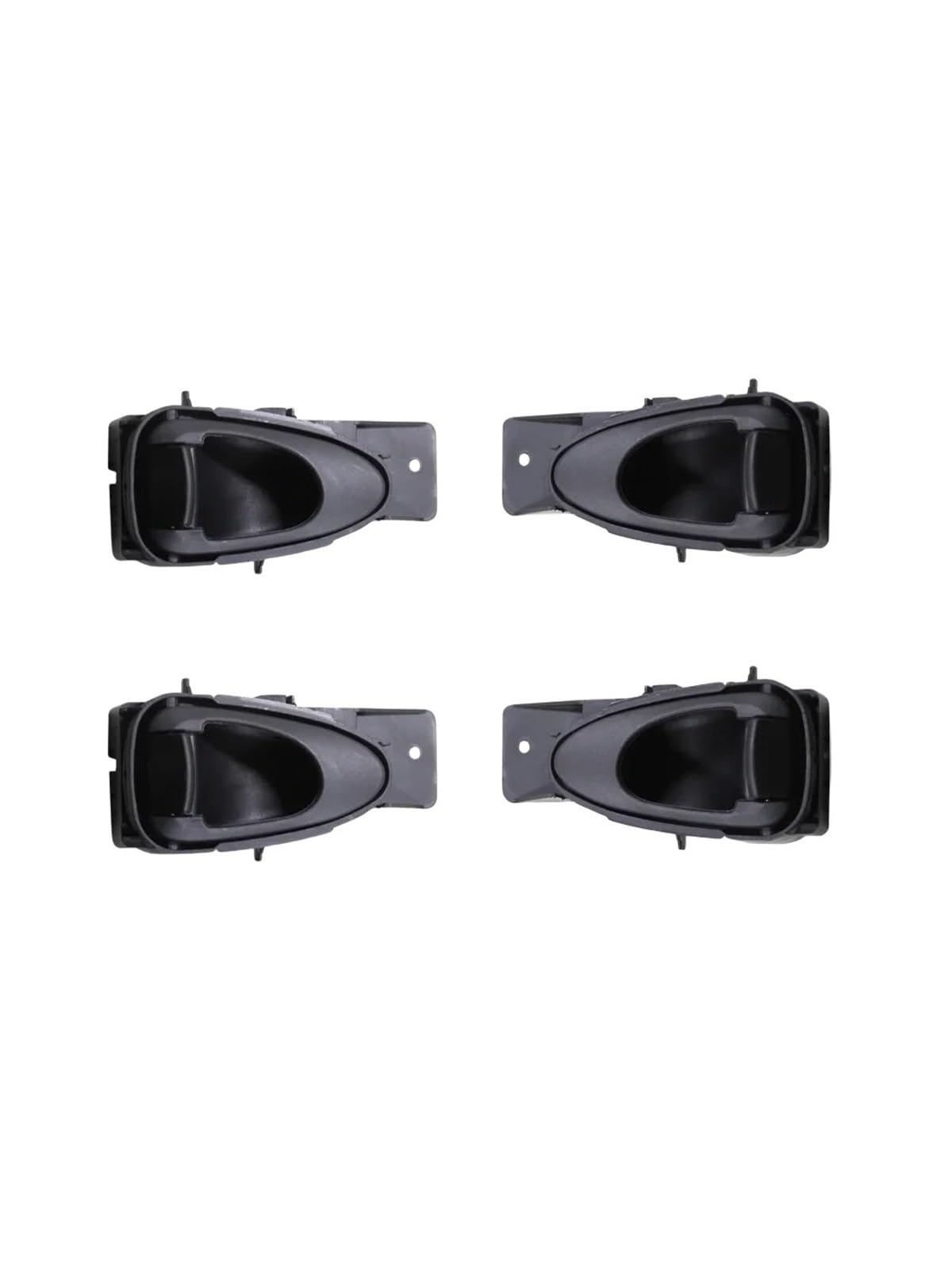 Punxdda 4Pcs One Set Car Inner Handle Rh:96276439 Lh:96276437 For Daewoo Lanos 1998 1999 2000 2001 2002 Interior Door Handle(4Pcs One Set)