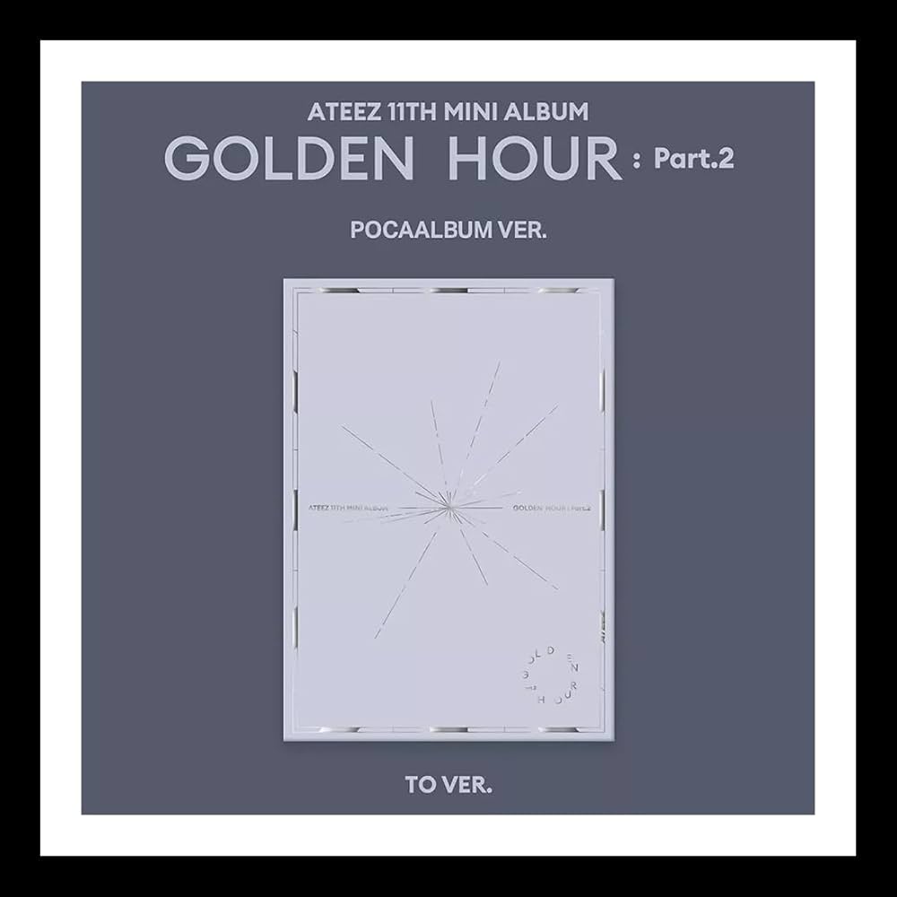 新品未開封 アルバム ATEEZ GOLDEN HOUR pt.2 POCA Album ATEEZ GOLDEN HOUR : Part.2 (POCAALBUM VER.) – Kpopowo