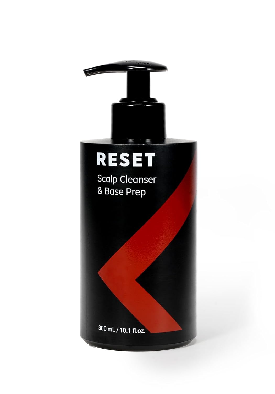 Lordhair Reset Scalp Cleanser & Base Prep (300ml /10.1 fl.oz.) Gentle botanical cleanser that removes chemical residues, buildup, and oils after adhesive removal