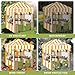 HMOCK Kids Outdoor Playhouse Cover, Kids Playhouse Cover Suitable for Step 2 Playhouse and Playhouse of The Same Size as Other Brands Playhouse for Kids Outdoor, Outdoor Playset Cover (Yellow)