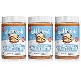 Wild Friends Foods Sugar Cookie Peanut Butter, 16oz Jars, Gluten-Free, Non-GMO, Palm Oil Free, Vegan, 3 Count