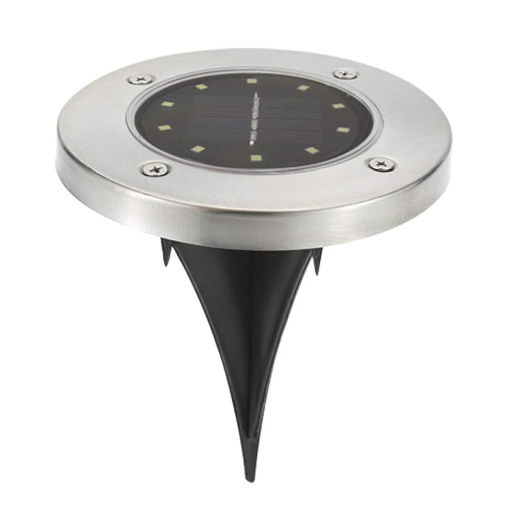 Solar Powered Ground Lights Outdoor Lamp Waterproof LED Solar Path Lights Garden Landscape Spike Lighting for Yard Driveway