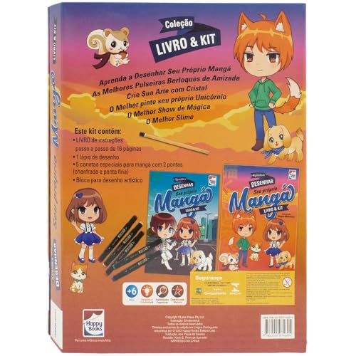 Livro Interativo: Aprenda a Desenhar seu Mangá