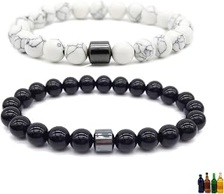 Anti Alcohol Bracelet for Men Women Quit Alcohol Bracelet Set Stop Drinking Alcoholc Craving Bracelets Anxiety Bracelets Jewelry