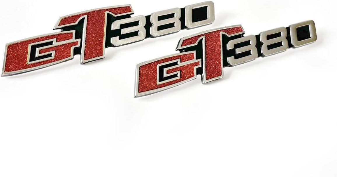 GT380 サイドカバーエンブレム 二枚セット 希少！早い者勝ち