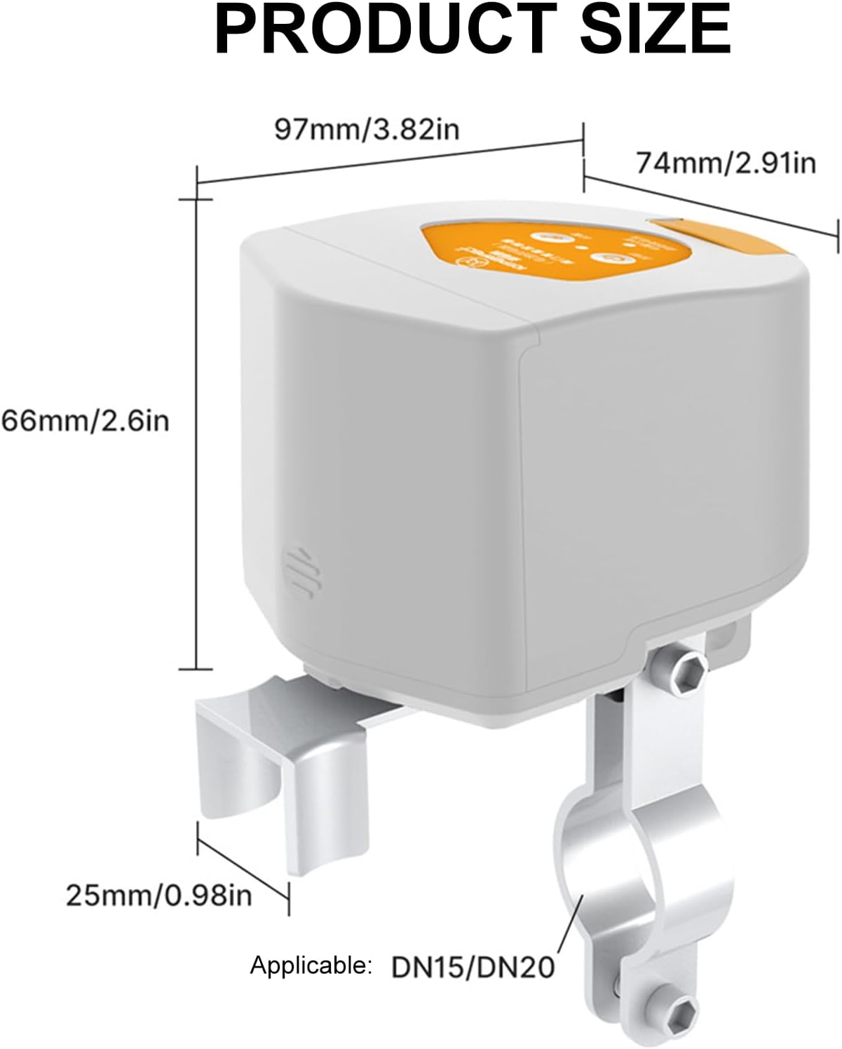 Water Valves with Low Power Timer Control Automatic Shutoff for Home Automation Remote Control Water