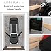 GWP01 Wood Grain Garage Wall Protector Car Door Protectors, Garage Accessories, Parking Stopper for Garage, Tool-Free, Designed in Germany (6.5mm Wood Grain)
