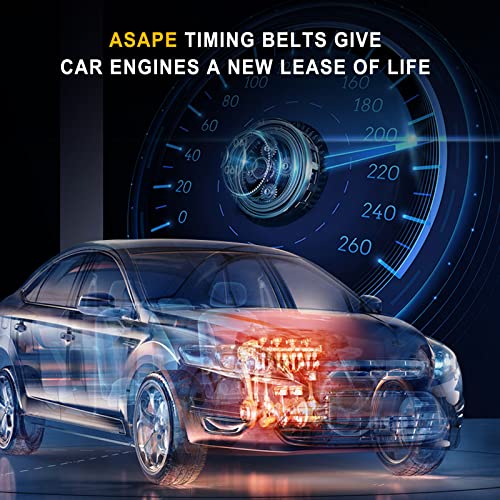 image for ASAPE Timing Belt Kit & Water Pump with Gasket Compatible with TBK329 