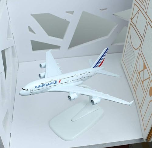 6.3in modelo de aviones a380 Airbus modelo 1 400 regalo de cumpleaños colección salón decoración