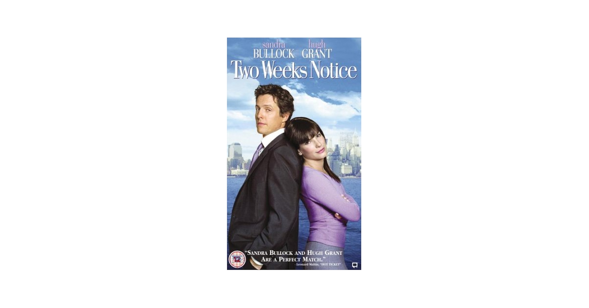Amazon.com: Two Weeks Notice [DVD] [2002] by Sandra Bullock