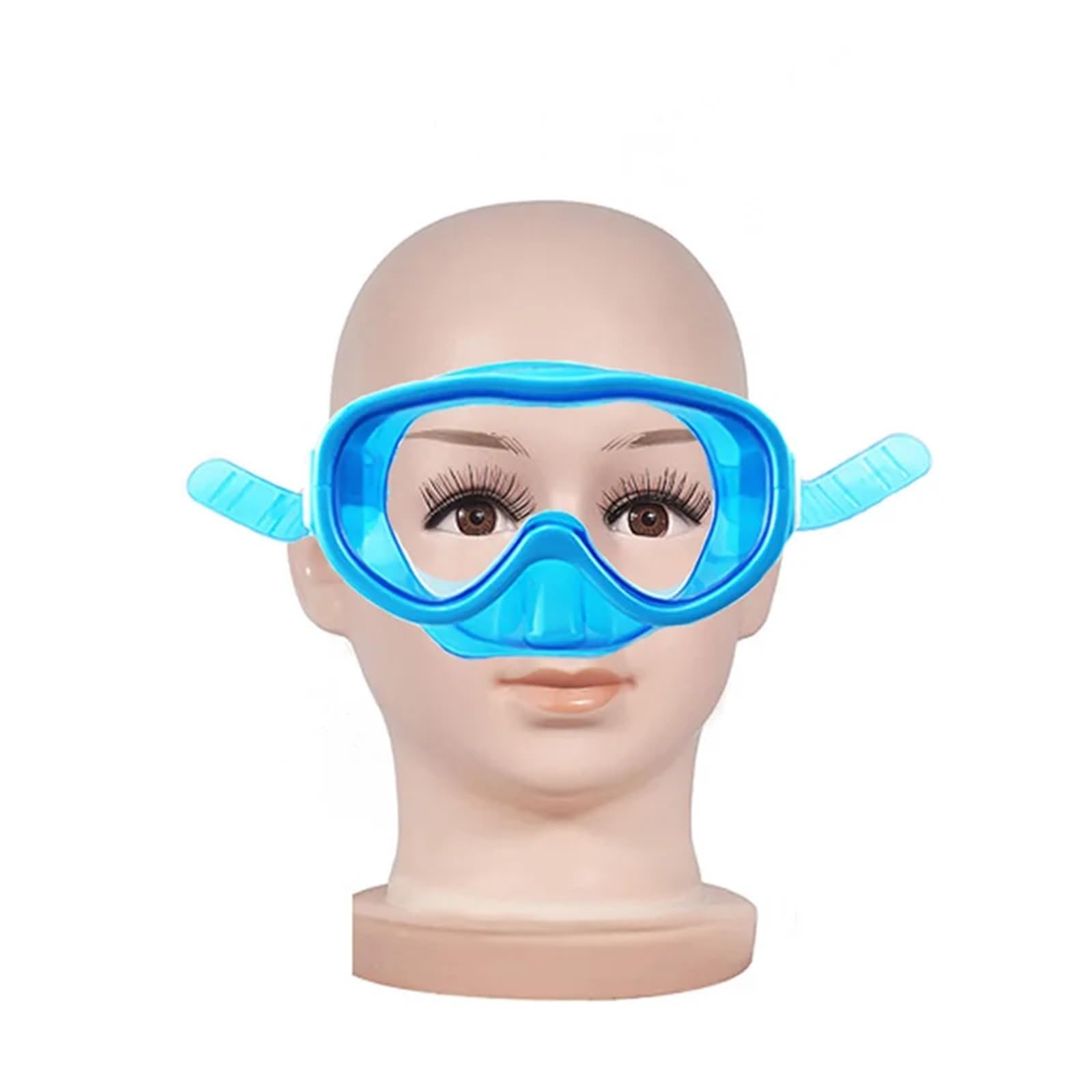 okulary do nurkowania Maska do nurkowania, maska ​​do pływania, okulary do nurkowania, sprzęt z osłoną na nos, uniwersalna Maska(Blue and black)