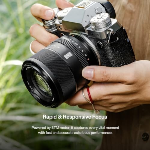 Image of VILTROX 75mm f /1.8 EVO XF-Mount Lens, AF 75mm F1.8 Large Aperture Autofocus APS-C Prime Lens Compatible with Fuji X-Mount Mirrorless Cameras X-A7 X-E3 X-H1 X-M1 X-PRO2 X-T2 X-T5 X-T50 X-S20 X-H2S