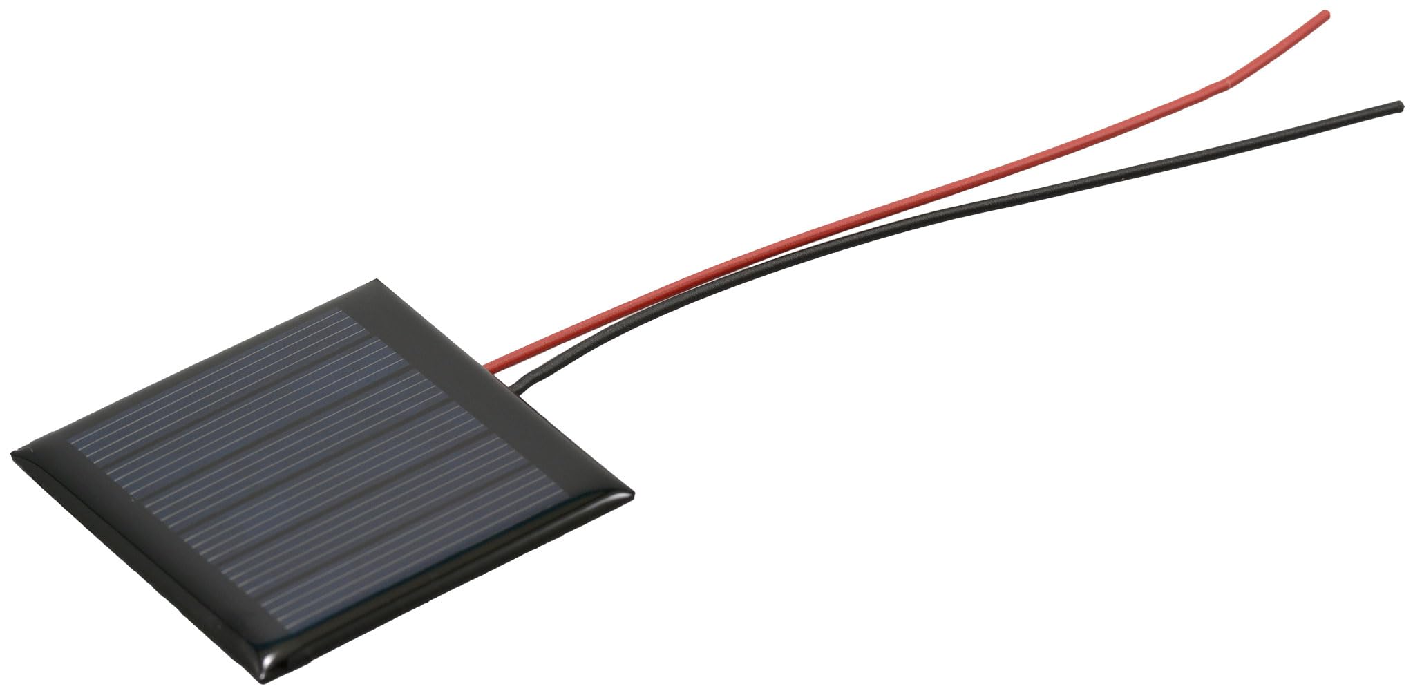 Jameco ValuePro Glass Solar Panel 3V 120mA 50x50mm 15cm Wires-image-24