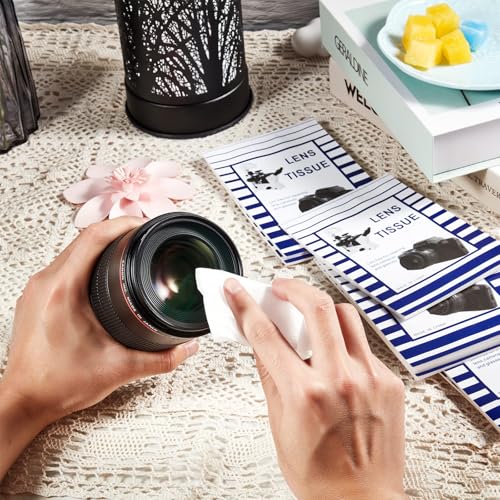Outus 500 Pcs Lens Cleaning Paper with 2 Cloths Camera Optics Wipe Booklet by Outus - Used condition - Image 5