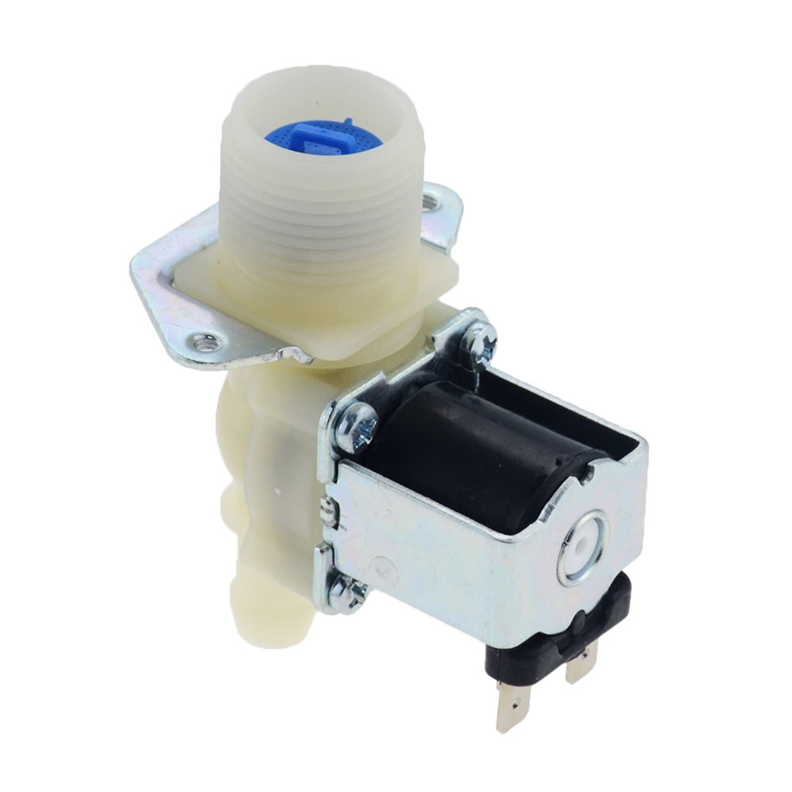 1 sztuk Plastikowy zawór elektromagnetyczny G3/4 12 mm zawór napełniający kontrola przepływu wody normalnie zamknięta DC12V DC24V DC36V DC48V AC220V (DC 36V)