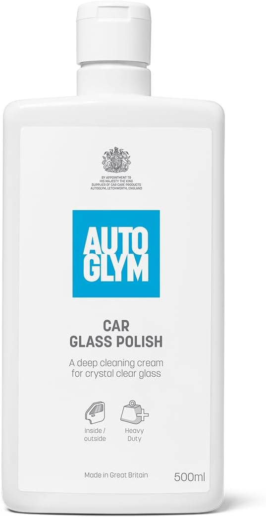 Autoglym Car Glass Polish, Car Window Cleaner 500ml