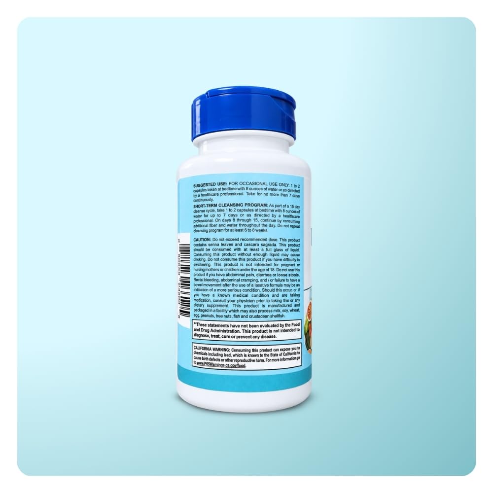 Mila Miamor 15 Day Cleanse - Gut and Colon Support - Advanced Gut Cleanse Detox for Women & Men with Senna, Cascara Sagrada & Psyllium Husk - Non-GMO - Made in USA - 30 Capsules — Amazon image 5