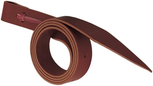 Weaver Equino Latigo con Agujeros, Borgoña