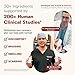 HealFast Complete Surgery & Injury Recovery Supplement: for Wound, Scar Treatment & Bruising w/Vitamins, Bromelain, Quercetin & Probiotics (Pre+Post Op)