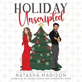 Holiday Unscripted Audiolibro Por Natasha Madison arte de portada