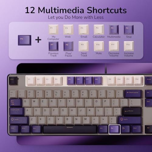 Teclado Mecánico RK920 Full Size Conectividad Cableada miniatura 6
