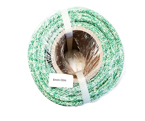 Corde de yacht UHMPE 8 mm ligne de quai marin d'amarrage voile 30m verte