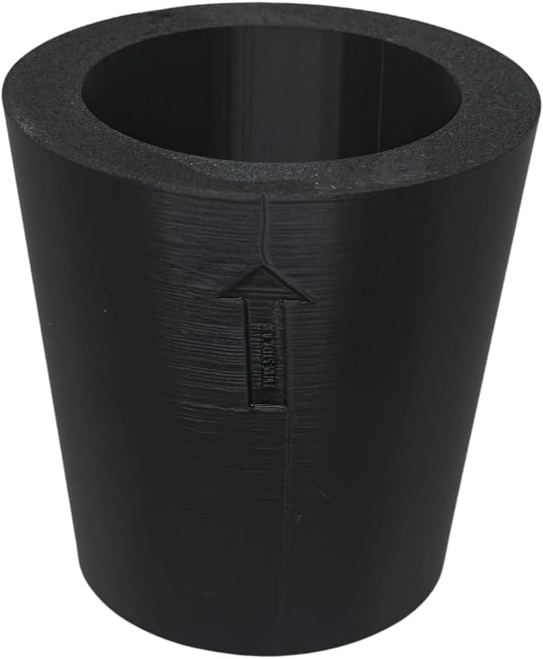 Slim Can Cup Holder Insert Adapter for Car & Truck, Fits 8.4oz & 12oz Skinny Cans, Wiggle-Free Design, Compatible with Skinny Energy Drinks (Black)