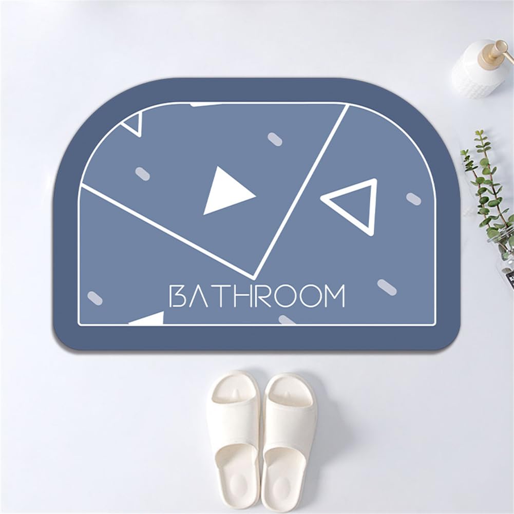 Tapis de bain en pierre à séchage rapide pour la douche moderne