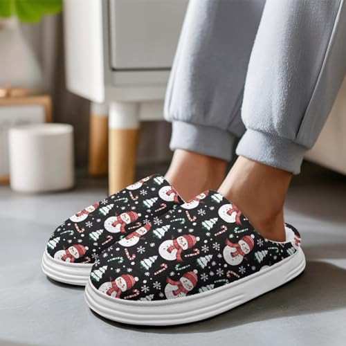 Slippers for Women Soft with Thick-Soled Slipper Washable for Mother Lady3